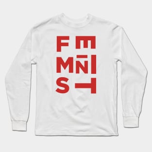 Feminist Long Sleeve T-Shirt